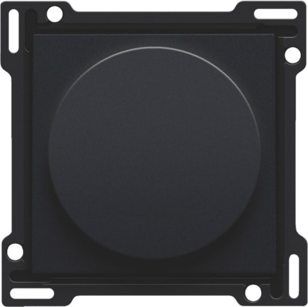 NIKO - Abdeckung 1 2 3 für Drehschalter für Motoren, black coated