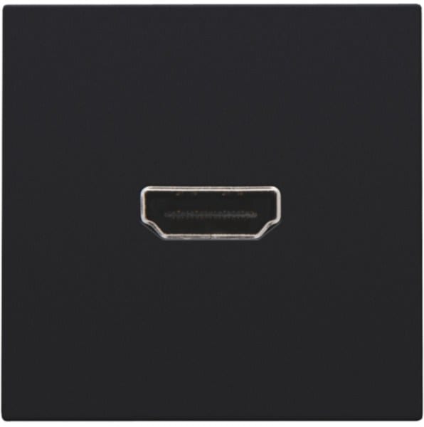 NIKO - Abdeckung mit HDMI zu HDMI Verbindung, black coated