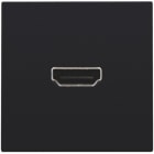 NIKO - Abdeckung mit HDMI zu HDMI Verbindung, black coated