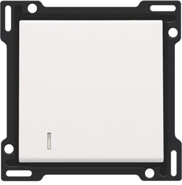 NIKO - Abdeckung mit Linse für elektronischen Einfach Schalter oder Taster