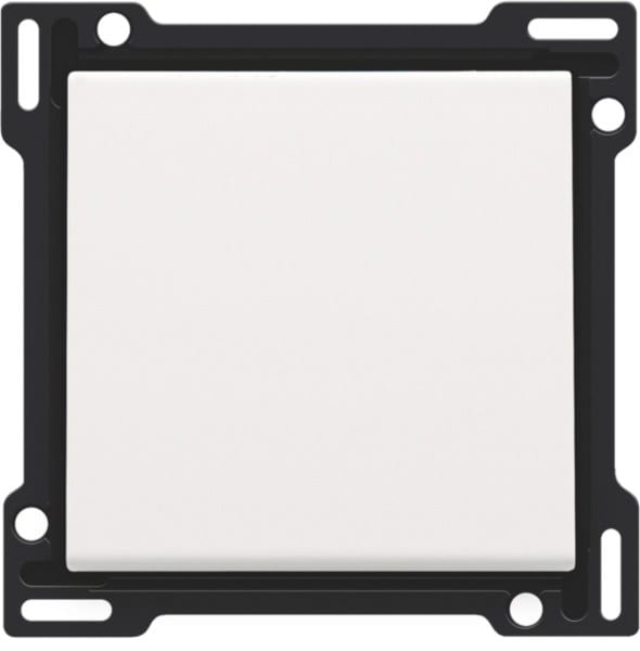 NIKO - Abdeckung für elektronischen Einfach Schalter oder Taster, white coate