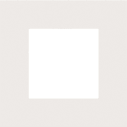 NIKO - 1 fach Rahmen Niko Pure steel white
