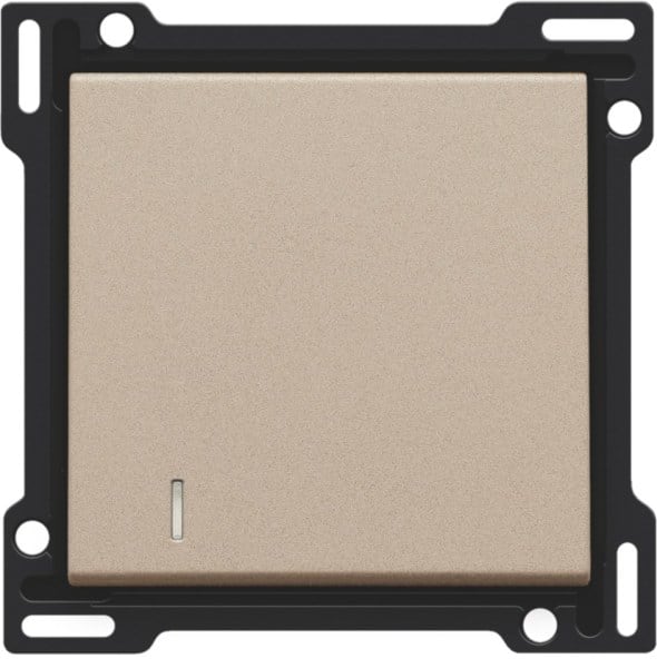 NIKO - Abdeckung mit Linse für elektronischen Einfach Schalter oder Taster