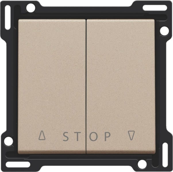 NIKO - Abdeckung für Doppel Rollladentaster zur elektronischen Bedienung