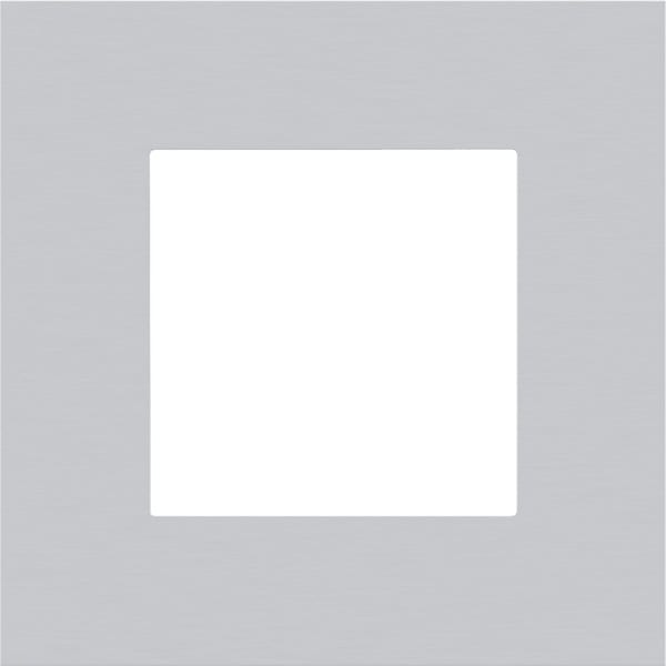 NIKO - 1 fach Rahmen Niko Pure alu grey