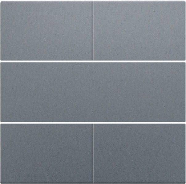 NIKO - Abdeckung für potentialfreien 4 fach Taster, 24 V steel grey coated