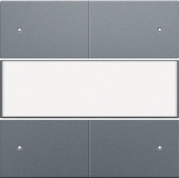 NIKO - Abdeckung für potentialfreien 4 fach Taster, 24 V, mit LED und Textfeld