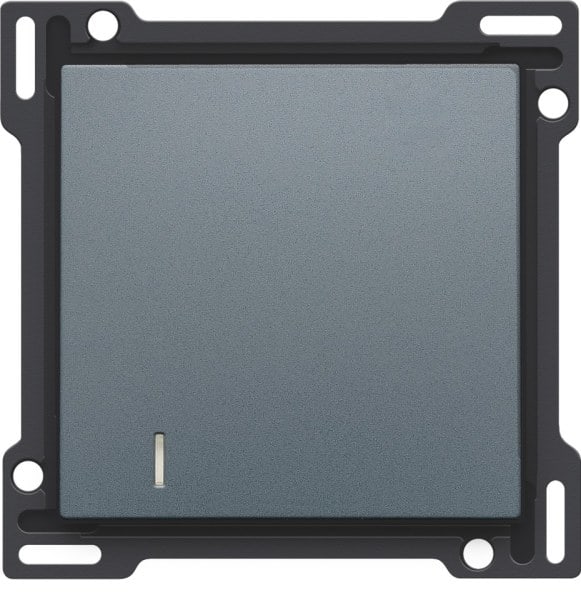 NIKO - Abdeckung für elektronischen Hotelkarten Schalter, steel grey coated