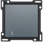 NIKO - Abdeckung für elektronischen Hotelkarten Schalter, steel grey coated