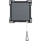 NIKO - Abdeckung für Zugschalter, steel grey coated