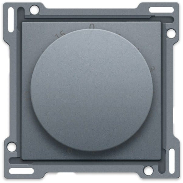 NIKO - Abdeckung für Timer einstellbar bis zu 15 min., steel grey coated