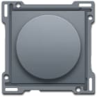 NIKO - Abdeckung hoch/runter für Drehschalter, steel grey coated