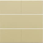 NIKO - Abdeckung für potentialfreien 4 fach Taster, 24 V gold coated