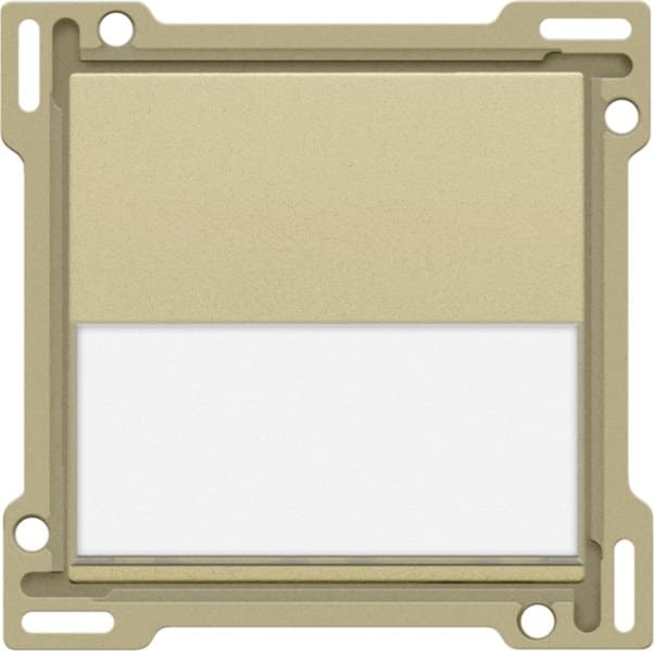 NIKO - Abdeckung für elektronischen Einfach Schalter oder Taster, gold coated