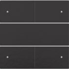 NIKO - Abdeckung für potentialfreien 4 fach Taster, 24 V, mit LEDs