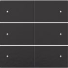 NIKO - Abdeckung für potentialfreien 6 fach Taster, 24 V, mit LEDs
