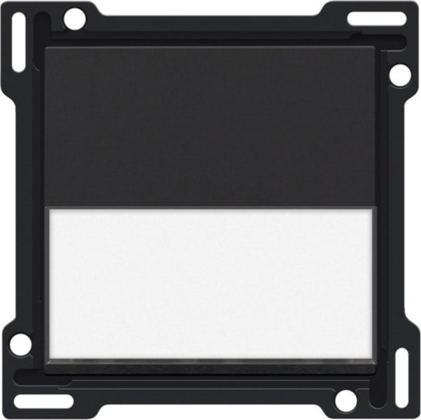 NIKO - Abdeckung für elektronischen Einfach Schalter oder Taster, piano black