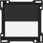 NIKO - Abdeckung für elektronischen Einfach Schalter oder Taster, piano black
