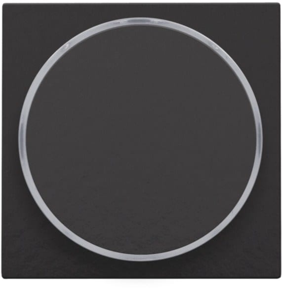 NIKO - Abdeckung mit transparentem Ring ohne Schlüsselsymbol für 6 A Taster