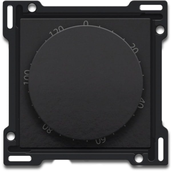 NIKO - Abdeckung für Timer einstellbar bis 120 min., piano black coated