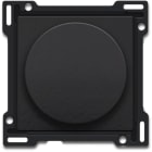 NIKO - Abdeckung hoch/runter für Drehschalter, piano black coated