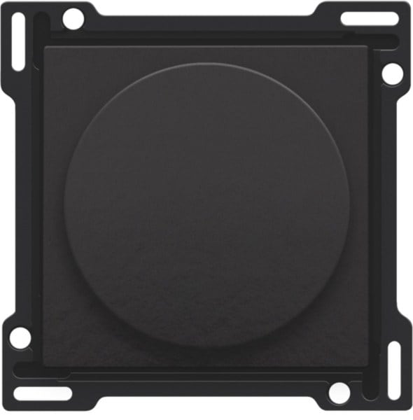 NIKO - Abdeckung 1 0 2 für Drehschalter für Motoren, piano black coated