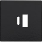 NIKO - Abdeckung für intelligentes Zweifach USB A und USB C Ladegerät, piano