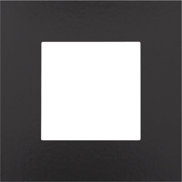 NIKO - 1 fach Rahmen Niko Pure Bakelite® piano black