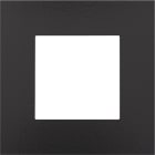NIKO - 1 fach Rahmen Niko Pure Bakelite® piano black