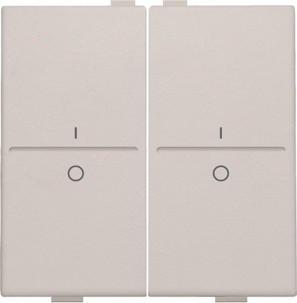 NIKO - Zweifache Taste mit Aufdruck ''I'' und ''0''