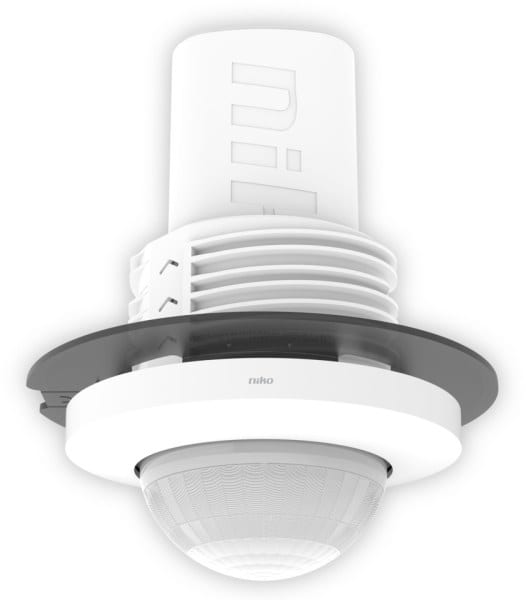 NIKO - Präsenzmelder P48LR, DALI-2, Master, 32-37 m, 360°, SnapFit, für Deckeneinbau