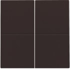 NIKO - Abdeckung für Vierfach Elektronikschalter oder Taster, dark brown coat