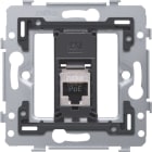 NIKO - 1 RJ45 Anschluss STP Kat. 6, PoE++ ready, flache Ausführung, inkl. Soc