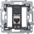 NIKO - 1 RJ45 Anschluss STP Kat. 6A, PoE++ ready, flache Ausführung, inkl. So