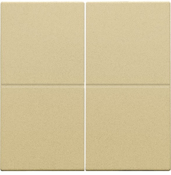NIKO - Abdeckung für Vierfach Elektronikschalter oder Taster, gold coated