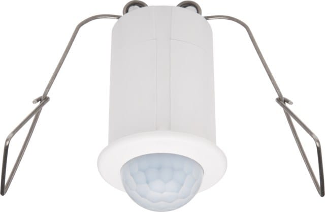 NIKO - Mini Präsenzmelder 360°, 230 V, 9,5 m, für Deckeneinbau, IP65, weiß