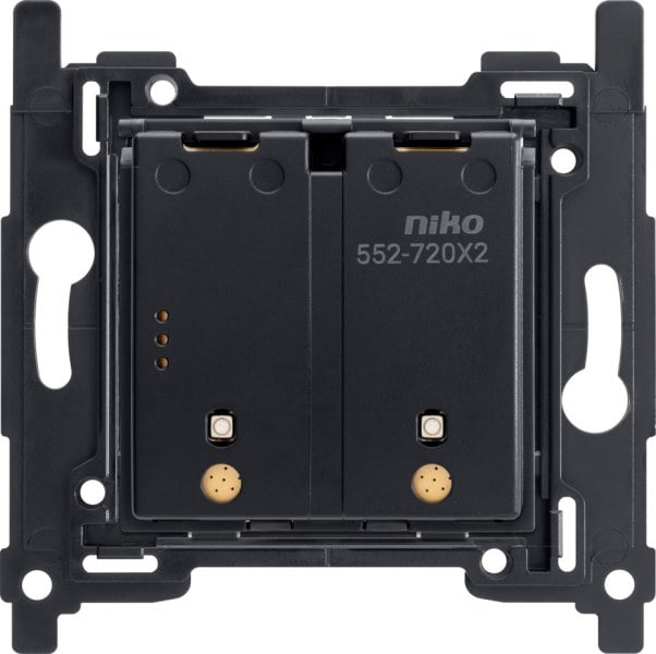 NIKO - Drahtloser, batteriebetriebener Schalter, doppelt, Zigbee®