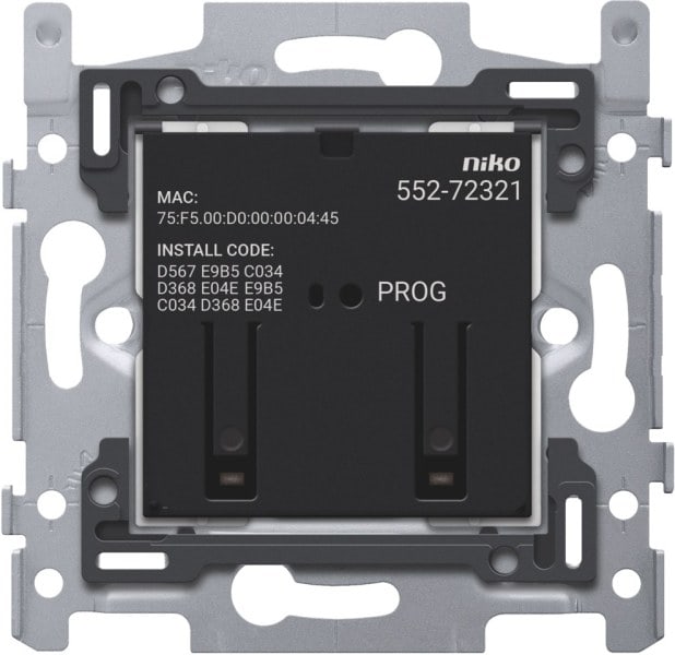 NIKO - Vernetzter Motorsteuertaster, Sockel, 3 A, 60 x 71 mm, Schraubbefestig
