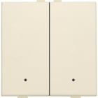 NIKO - Zweifach Taster mit LEDs und Komfort Sensoren für Niko Home Control, c