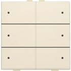 NIKO - Sechsfach Taster mit LEDs und Komfort Sensoren für Niko Home Control,