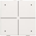 NIKO - Vierfach Taster mit LEDs und Komfort Sensoren für Niko Home Control, w