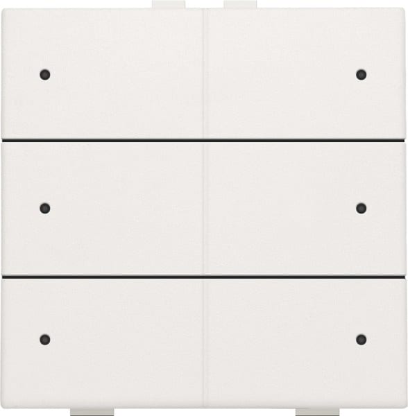NIKO - Sechsfach Taster mit LEDs und Komfort Sensoren für Niko Home Control,