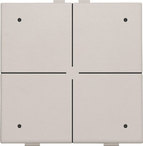 NIKO - Vierfach Taster mit LEDs und Komfort Sensoren für Niko Home Control, l