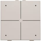 NIKO - Vierfach Taster mit LEDs und Komfort Sensoren für Niko Home Control, l