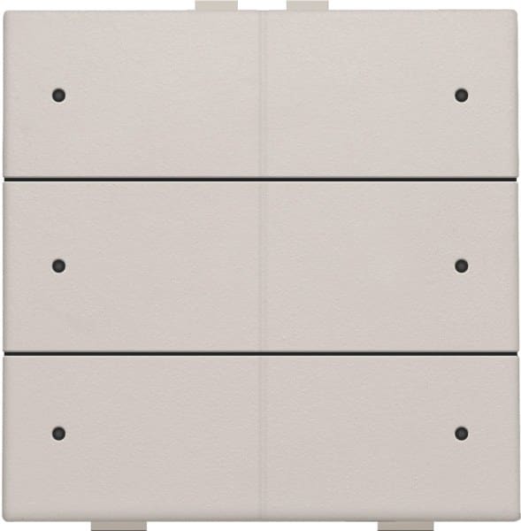 NIKO - Sechsfach Taster mit LEDs und Komfort Sensoren für Niko Home Control,