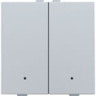 NIKO - Zweifach Taster mit LEDs und Komfort Sensoren für Niko Home Control, s