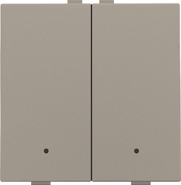 NIKO - Zweifach Taster mit LEDs und Komfort Sensoren für Niko Home Control, b