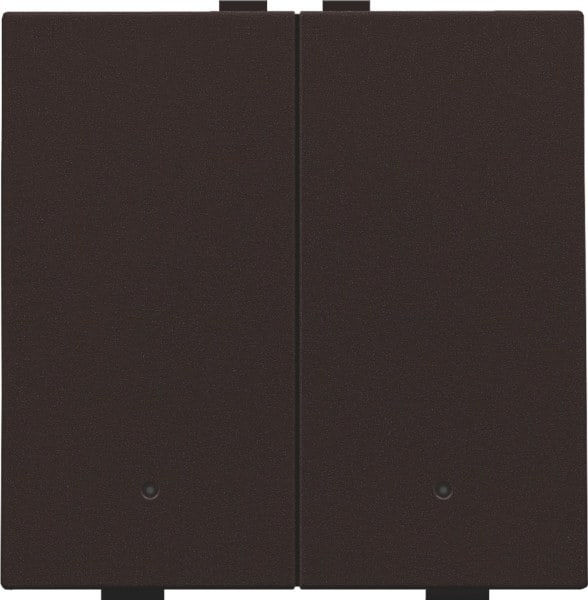 NIKO - Zweifach Taster mit LEDs und Komfort Sensoren für Niko Home Control, d