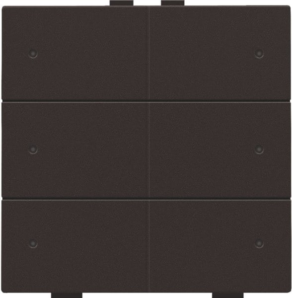 NIKO - Sechsfach Taster mit LEDs und Komfort Sensoren für Niko Home Control,