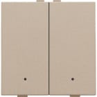 NIKO - Zweifach Taster mit LEDs und Komfort Sensoren für Niko Home Control, c